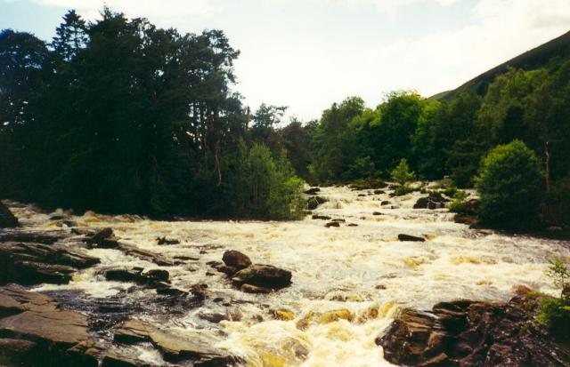 River Dochart from the Bridge of Dochart, Killin