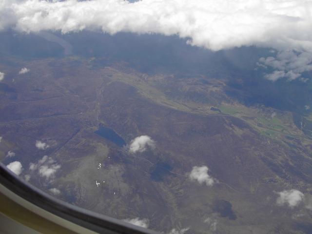 Loch Cuaich viewed from 14500 feet
