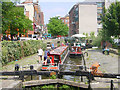 SJ8497 : Rochdale Canal, Canal Street, Manchester by Martin Clark