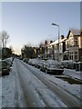 Stanhope Avenue N3 in the Snow