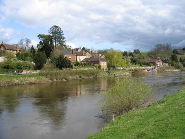 Upper Arley village and the river Severn © David Stowell :: Geograph ...