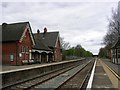 Glazebrook Station, looking west.