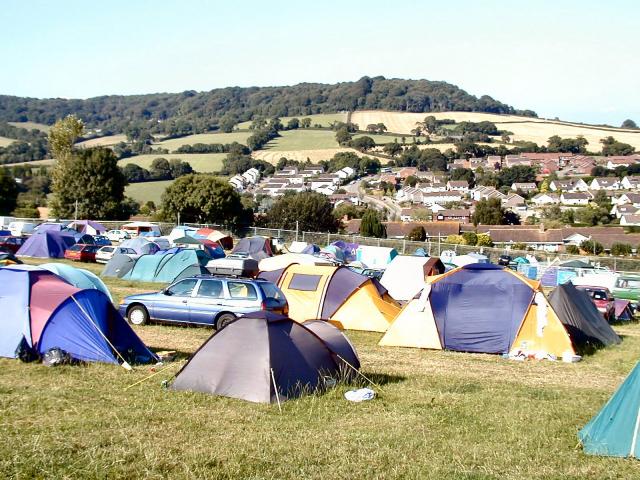 Camp Site \u00a9 Chris J Dixon :: Geograph Britain and Ireland