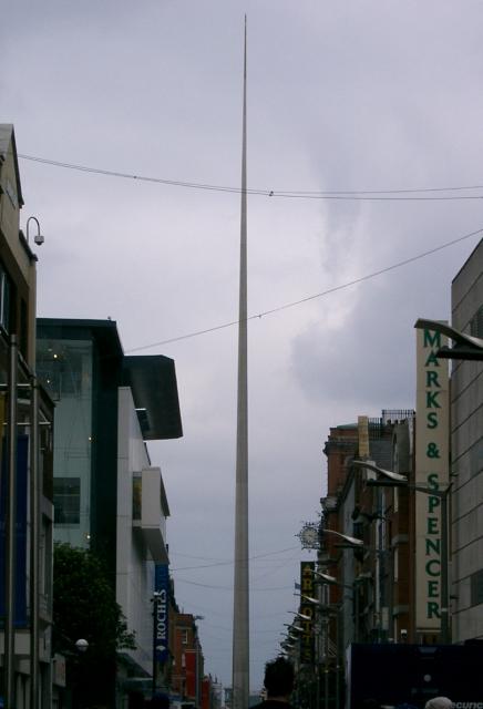 Dublin Spire - O'Connell Street - A Conventional View