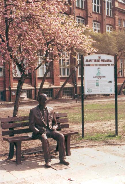 Alan Turing Memorial, Sackville Park, Manchester
