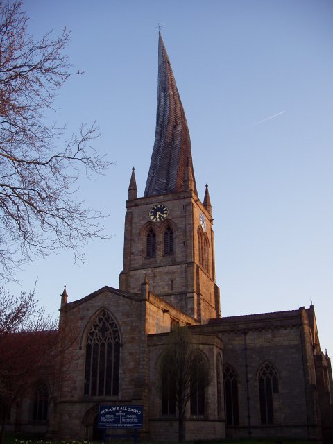chesterfield crooked spire tours