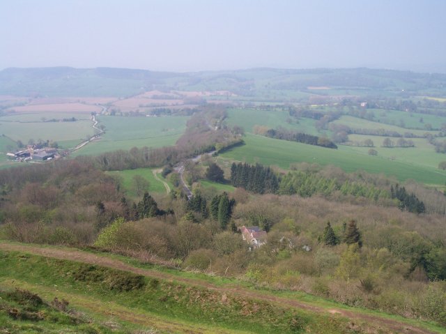 The Ledbury Road from British Camp