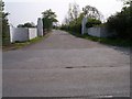 Entrance to War Time Camp