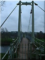 Footbridge over the Wye