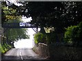 Footbridge over the road, Barton Court