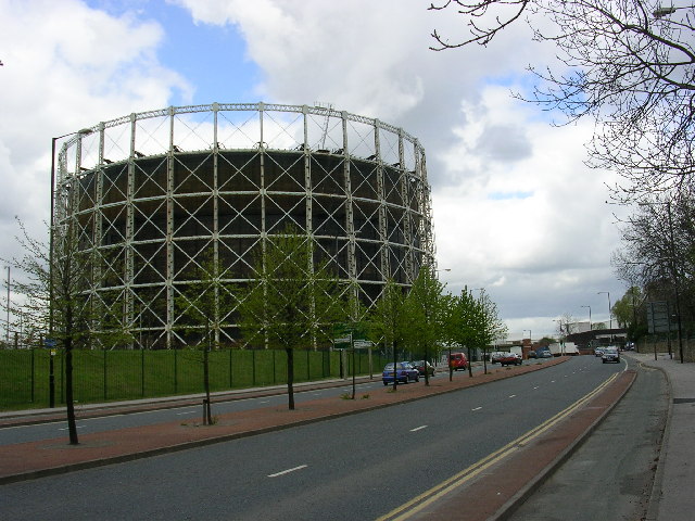 Gasholder, Bradford, Manchester