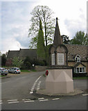 SP3515 : Ramsden Memorial and Church by neil hanson