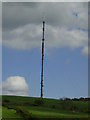 NZ1452 : Pontop Pike TV transmitter. by Ann Hodgson