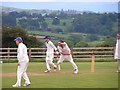 Saturday afternoon cricket at Burnt Yates