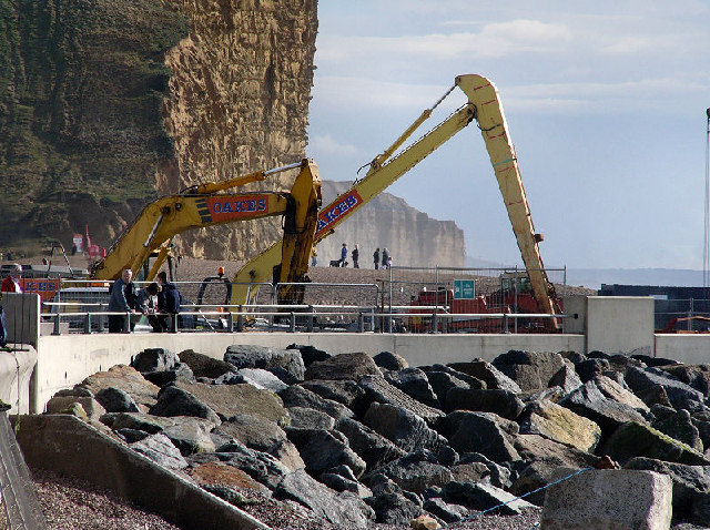 New harbour for West Bay nears completion