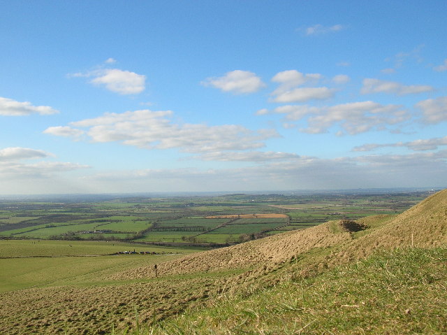 Whitehorse Hill looking north-west