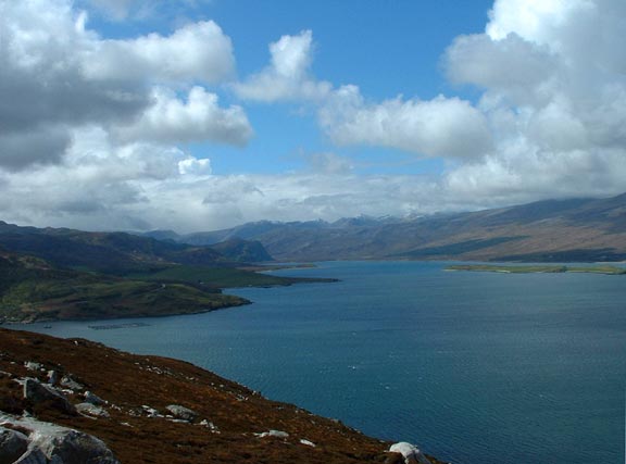 View down Loch Eriboll