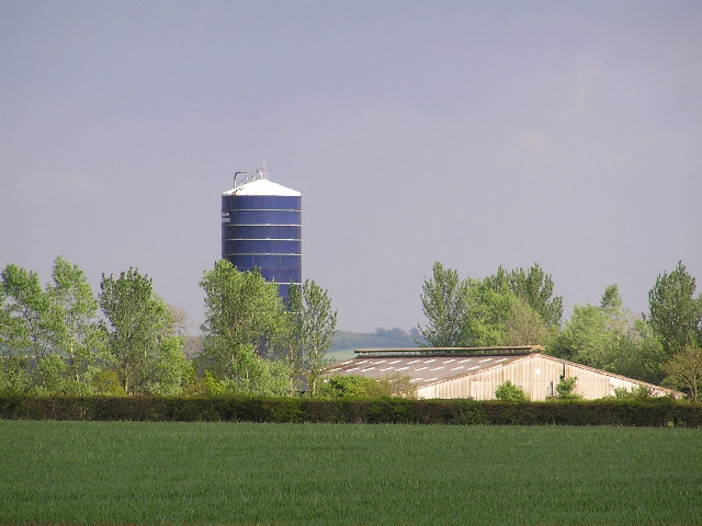 Tower silo at Moorend Barn.
