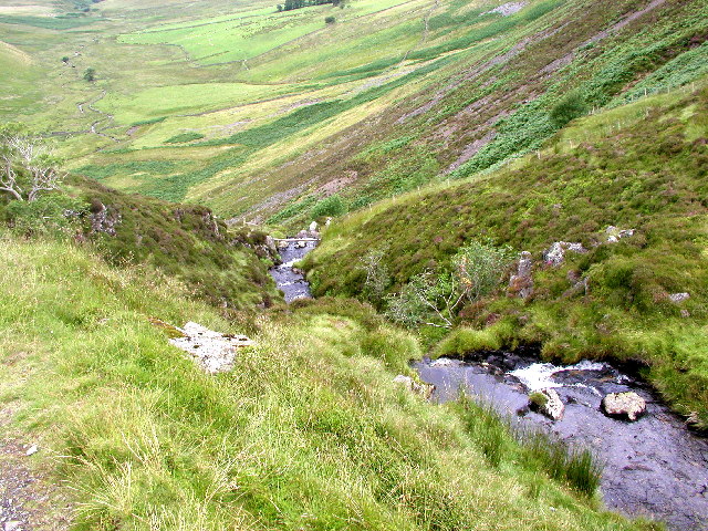 At the top of Whitewater Dash © Andy Beecroft cc-by-sa/2.0 :: Geograph ...