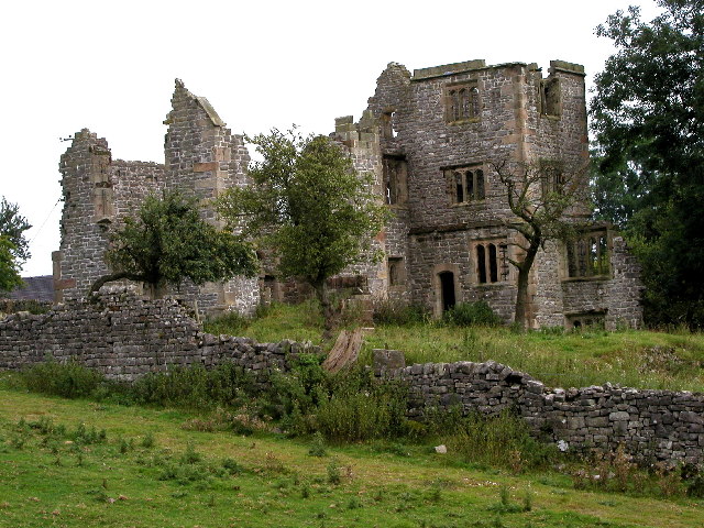 Throwley Hall Ruin © Andy Beecroft Cc By Sa20 Geograph Britain And