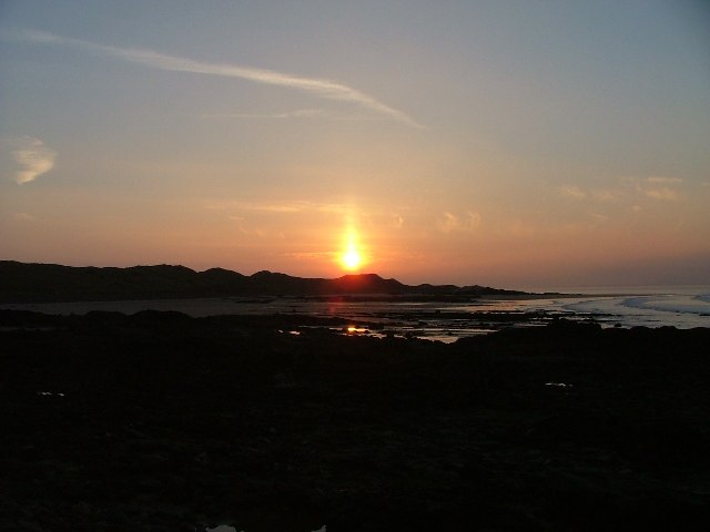 Sunset on the Forth