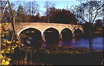 NO1537 : Kinclaven Bridge by Anne Burgess
