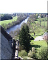 Doune Castle looking NW along the River Teith