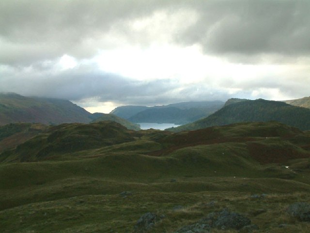 South from High Rigg summit