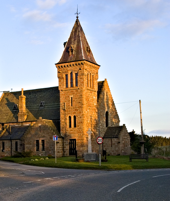 Logie Coldstone Church © phil smith cc-by-sa/2.0 :: Geograph Britain ...