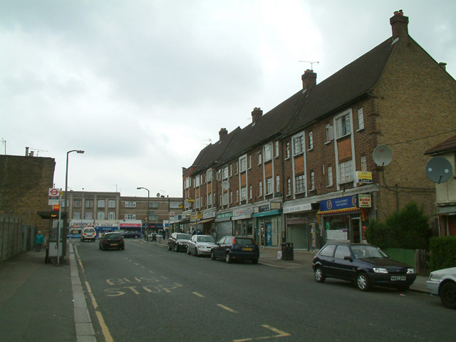 Local shops, Enfield Highway