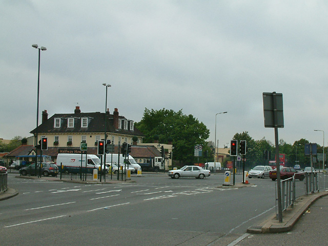 A10 junction and Halfway House