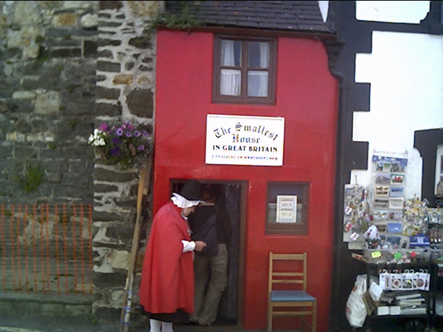 Smallest House in Great Britain, Conwy Quay, Conwy