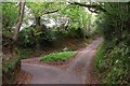 Junction of sunken lanes at Stodham Lane