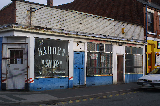 Barber Shop on Wilson Street, Castleford