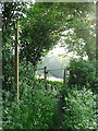 Kissing Gate to footpath off Yeld Lane, Kington