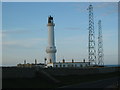 NJ9705 : Girdleness Lighthouse by Lizzie