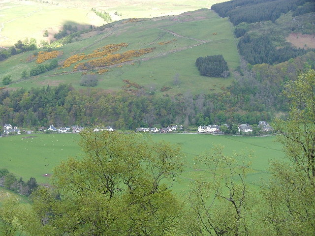 Fortingall from Drummond Hill