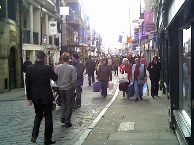 A Busy Watergate Street near the Cross
