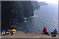 R0391 : Don't fall over! (The Cliffs of Moher) by Anne Burgess