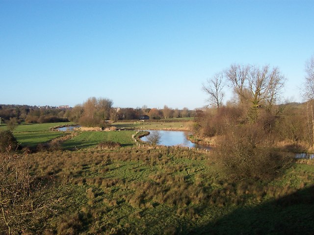 Itchen water meadows, near Winchester