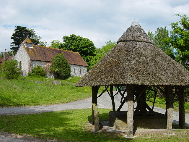 East Marden Well and Church