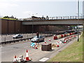 Aqueduct, Grand Union Canal crosses the North Circular