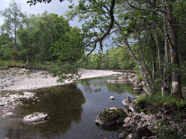 River Spean by Tulloch Farm