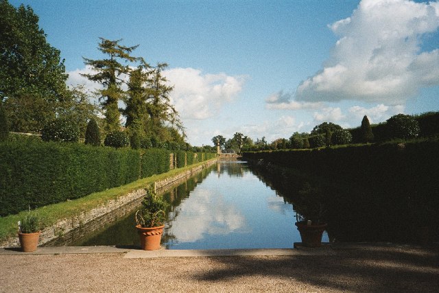 Westbury Court Garden, one of the canals