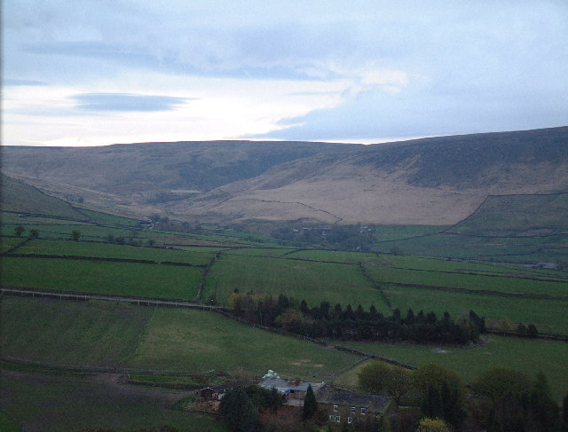 Upper Diggle Valley from Carr House