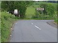 Road junction near Howwood