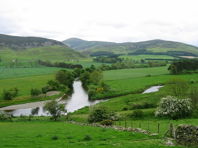 Confluence of the Biggar Water and Tweed