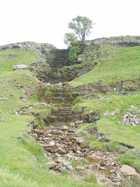 Waterfall At Cow Close Gill Mick Melvin Cc By Sa Geograph Britain And Ireland