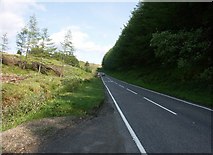 NM8404 : A816 near Salachary, Argyll by J M Briscoe