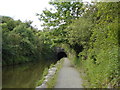 Eastern entrance to tunnel on Union Canal near Falkirk